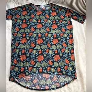 Women’s Lularoe Floral Patterned Tunic Size Small